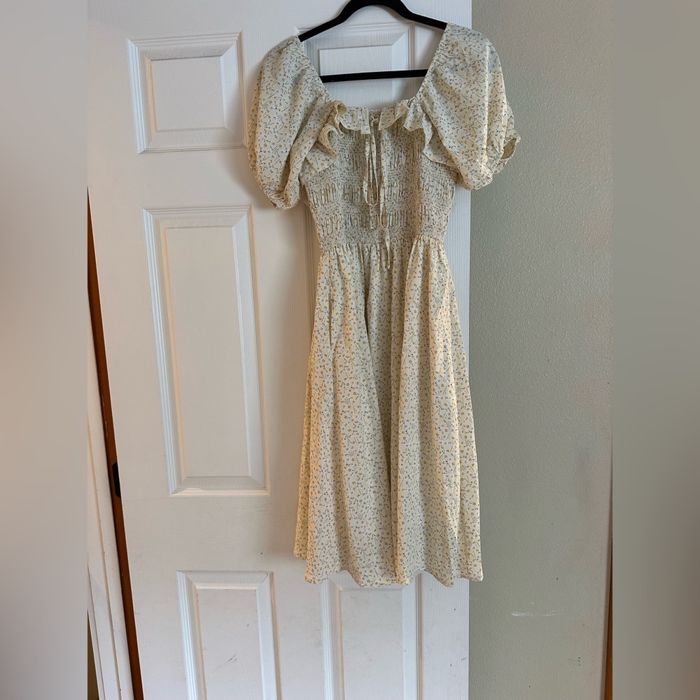 Ivy city yellow daisy dress